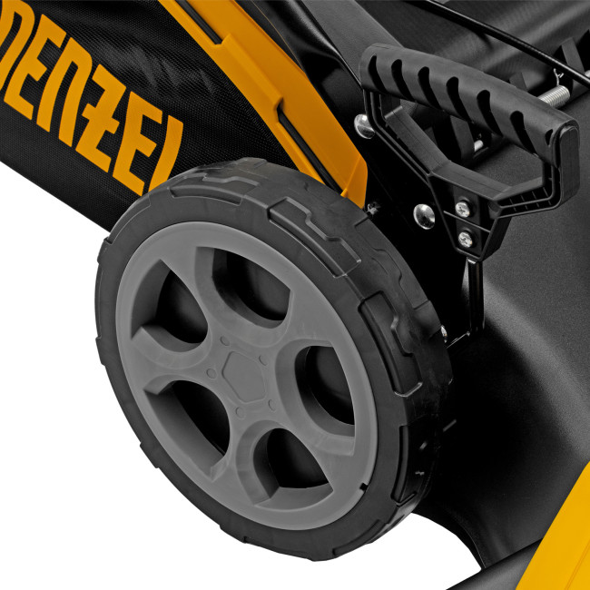 Газонокосилка бензиновая GLR-510SP-ZS, 171 см3, ширина 51 см, привод, травосборник 65 л Denzel в Красноярске Газонокосилка бензиновая GLR-510SP-ZS, 171 см3, ширина 51 см, привод, травосборник 65 л Denzel в Красноярске