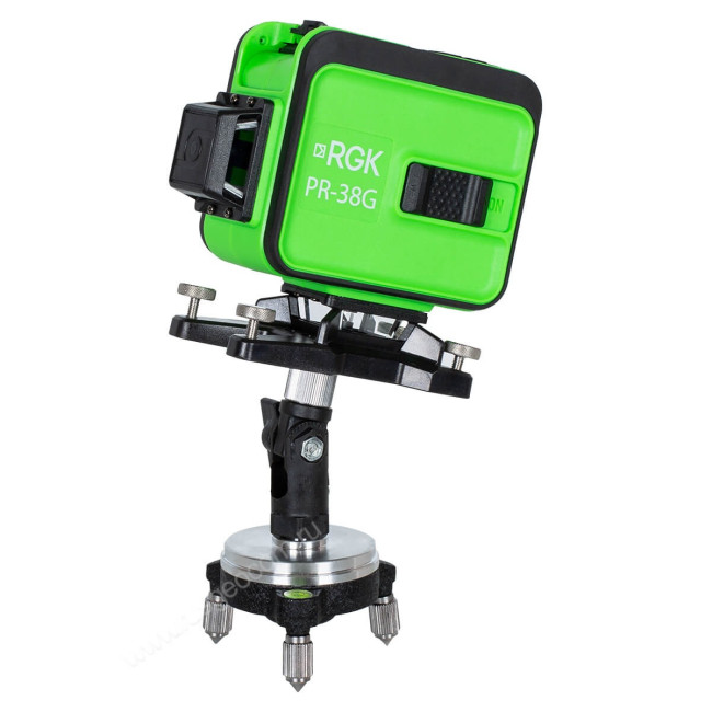 Лазерный уровень RGK PR-38G с калибровкой в Красноярске