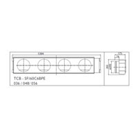 Toshiba Фланец воздушный стандартный (TCB-SF160C6BPE) в Красноярске