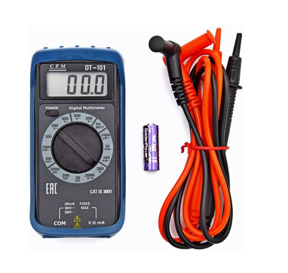 Мультиметр компактный CEM DT-101 в Красноярске
