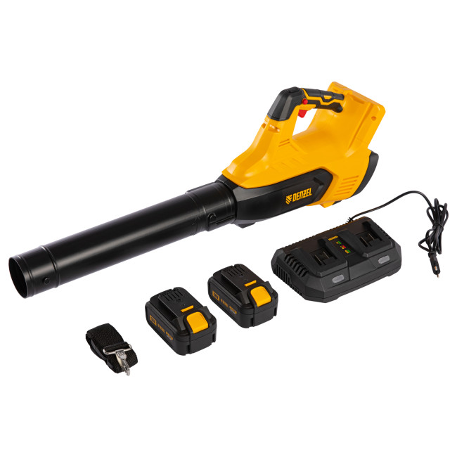 Воздуходувка аккумуляторная RB180-36, Li-ion, 36 В, 4 Ач, 180 км/ч, 820 м3/ч Denzel в Красноярске Воздуходувка аккумуляторная RB180-36, Li-ion, 36 В, 4 Ач, 180 км/ч, 820 м3/ч Denzel в Красноярске