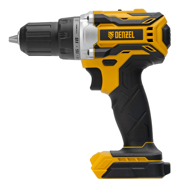 Дрель-шуруповерт аккумуляторная, бесщет. BLDL-18-0 Li-Ion, 18 В Denzel в Красноярске