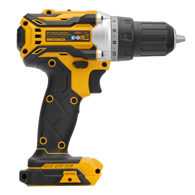 Дрель-шуруповерт аккумуляторная, бесщет. BLDL-18-0 Li-Ion, 18 В Denzel в Красноярске