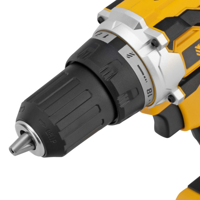 Дрель-шуруповерт аккумуляторная, бесщет. BLDL-18-0 Li-Ion, 18 В Denzel в Красноярске