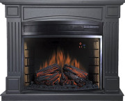 Каминокомплект Boston - Серый графит с очагом Dioramic 28 LED FX Каминокомплект Boston - Серый графит с очагом Dioramic 28 LED FX