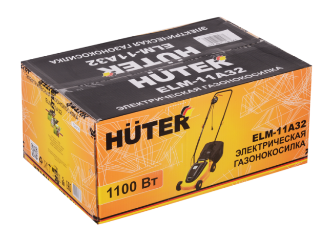 Электрическая газонокосилка Huter ELM-11А32 в Красноярске Электрическая газонокосилка Huter ELM-11А32 в Красноярске