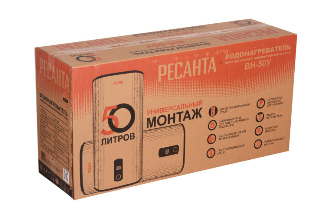 Водонагреватель накопительный Ресанта ВН-50У в Красноярске Водонагреватель накопительный Ресанта ВН-50У в Красноярске