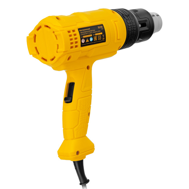 Фен технический HG-1800, 1800 Вт, 3 режима Denzel в Красноярске Фен технический HG-1800, 1800 Вт, 3 режима Denzel в Красноярске