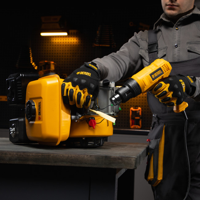 Фен технический HG-1800, 1800 Вт, 3 режима Denzel в Красноярске Фен технический HG-1800, 1800 Вт, 3 режима Denzel в Красноярске