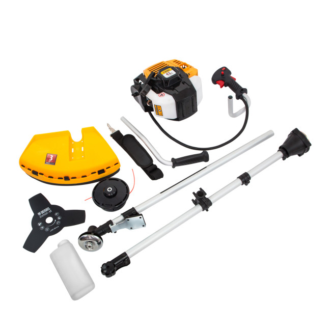 Триммер бензиновый DR-43S, 43 см3, разъемная штанга, состоит из 2 частей Denzel в Красноярске Триммер бензиновый DR-43S, 43 см3, разъемная штанга, состоит из 2 частей Denzel в Красноярске