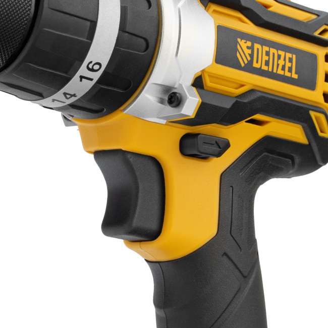 Дрель-шуруповерт аккумуляторная ударная бесщет CIDB-18-02, Li-Ion, 18 В Denzel в Красноярске