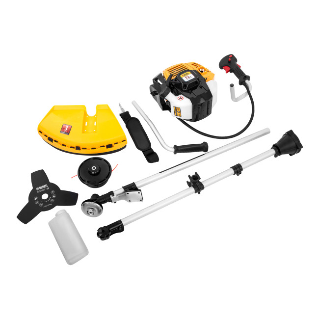 Триммер бензиновый DR-52S, 52 см3, разъемная штанга, состоит из 2 частей Denzel в Красноярске Триммер бензиновый DR-52S, 52 см3, разъемная штанга, состоит из 2 частей Denzel в Красноярске