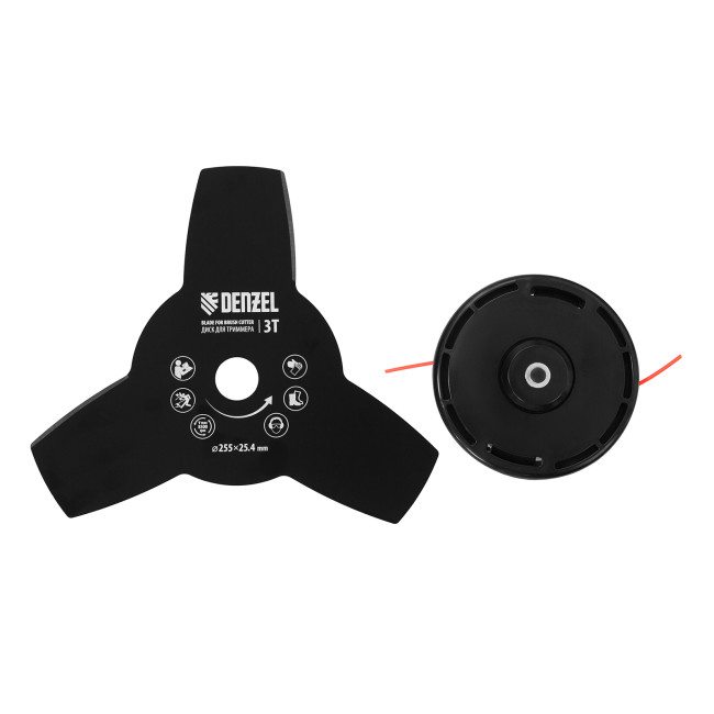 Триммер бензиновый DR-52S, 52 см3, разъемная штанга, состоит из 2 частей Denzel в Красноярске Триммер бензиновый DR-52S, 52 см3, разъемная штанга, состоит из 2 частей Denzel в Красноярске