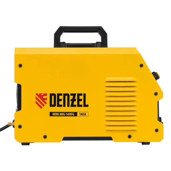 Аппарат инвертор. полуавтомат. сварки Mini MIG-140FG, 140 А, ПВ 60% Denzel в Красноярске