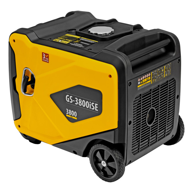 Генератор инверторный GS-3800iSE, 3,8 кВт, 230 В, закрытый корпус,электростартер Denzel в Красноярске Генератор инверторный GS-3800iSE, 3,8 кВт, 230 В, закрытый корпус,электростартер Denzel в Красноярске