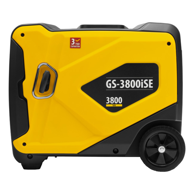 Генератор инверторный GS-3800iSE, 3,8 кВт, 230 В, закрытый корпус,электростартер Denzel в Красноярске Генератор инверторный GS-3800iSE, 3,8 кВт, 230 В, закрытый корпус,электростартер Denzel в Красноярске