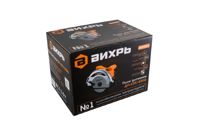 Дисковая пила ВИХРЬ ДП-235/2200 в Красноярске