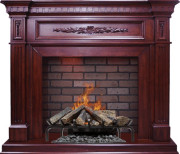Каминокомплект Luxemburg - Темная вишня с очагом Silverton Каминокомплект Luxemburg - Темная вишня с очагом Silverton