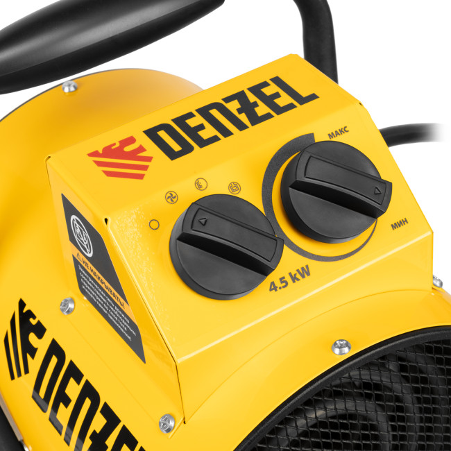 Тепловая пушка SFH-5000, 230 В, 260 м3/ч, вентилятор 3 режима, 3000/4500 Вт Denzel в Красноярске Тепловая пушка SFH-5000, 230 В, 260 м3/ч, вентилятор 3 режима, 3000/4500 Вт Denzel в Красноярске