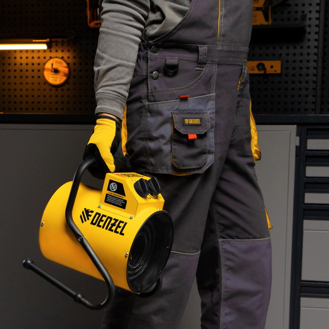 Тепловая пушка SFH-5000, 230 В, 260 м3/ч, вентилятор 3 режима, 3000/4500 Вт Denzel в Красноярске Тепловая пушка SFH-5000, 230 В, 260 м3/ч, вентилятор 3 режима, 3000/4500 Вт Denzel в Красноярске