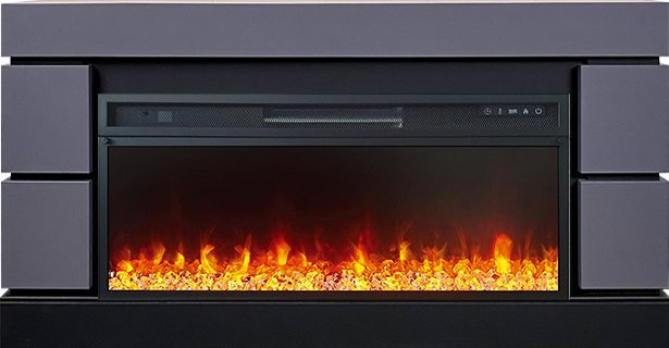 Каминокомплект Modern 42 SFT (Разборный) - Серый графит с очагом Vision 42 LED в Красноярске