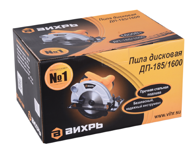 Дисковая пила ВИХРЬ ДП-185/1600 в Красноярске