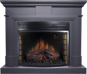 Каминокомплект Coventry Graphite Grey - Серый графит с очагом Dioramic 28 LED FX Каминокомплект Coventry Graphite Grey - Серый графит с очагом Dioramic 28 LED FX