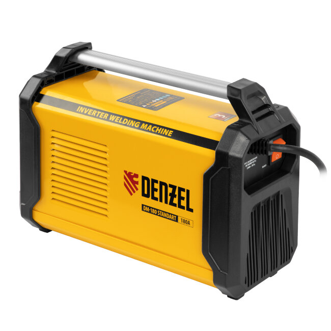 Аппарат инвертор. дуговой сварки DM-180 Standart, 180 А, ПВ 60% Denzel в Красноярске Аппарат инвертор. дуговой сварки DM-180 Standart, 180 А, ПВ 60% Denzel в Красноярске
