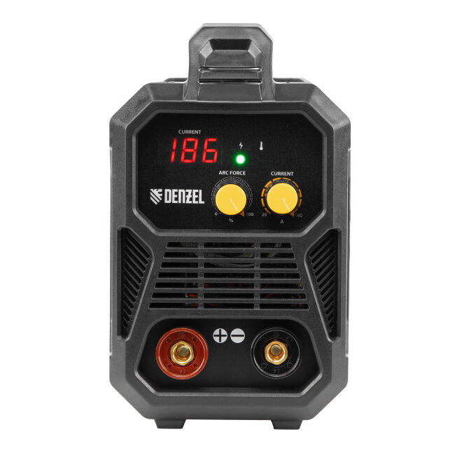 Аппарат инвертор. дуговой сварки DM-180 Standart, 180 А, ПВ 60% Denzel в Красноярске Аппарат инвертор. дуговой сварки DM-180 Standart, 180 А, ПВ 60% Denzel в Красноярске