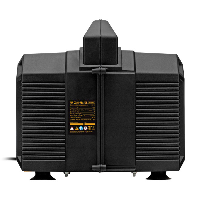 Компрессор  DLS750/6 безмасляный малошумный 750 Вт, 140 л/мин,ресивер 6 л Denzel в Красноярске