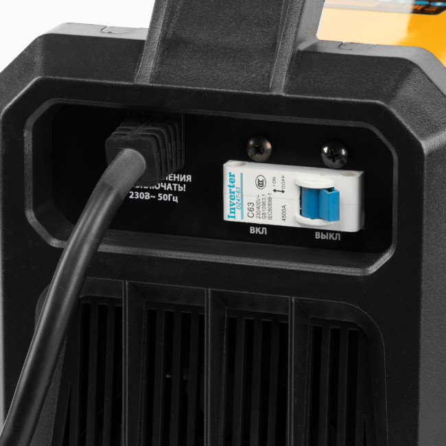 Аппарат инвертор. дуговой сварки DM-220 Standart, 220 А, ПВ 60% Denzel в Красноярске