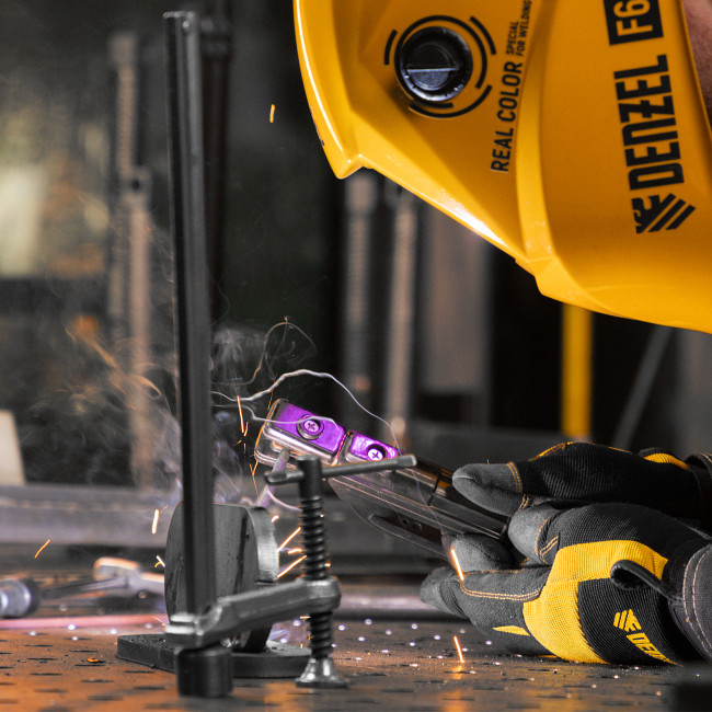 Аппарат инвертор. дуговой сварки DM-220 Standart, 220 А, ПВ 60% Denzel в Красноярске