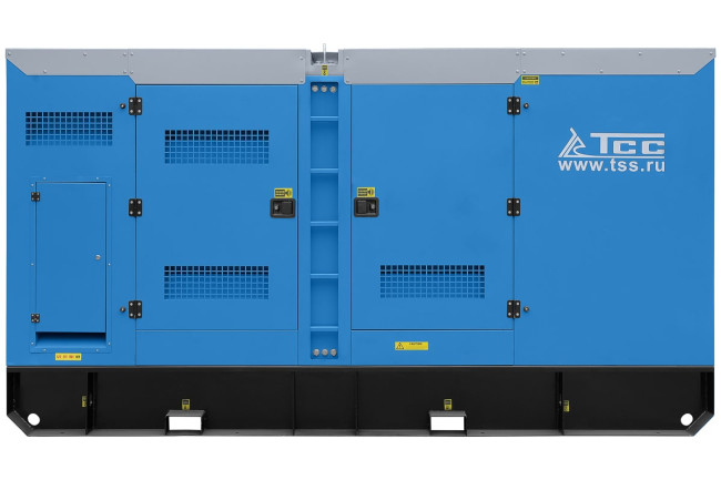 Дизельный генератор ТСС АД-300С-Т400 в шумозащитном кожухе в Красноярске