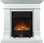 Каминокомплект California SFT (Разборный) - Белый с очагом Fobos FX M Black RC Каминокомплект California SFT (Разборный) - Белый с очагом Fobos FX M Black RC