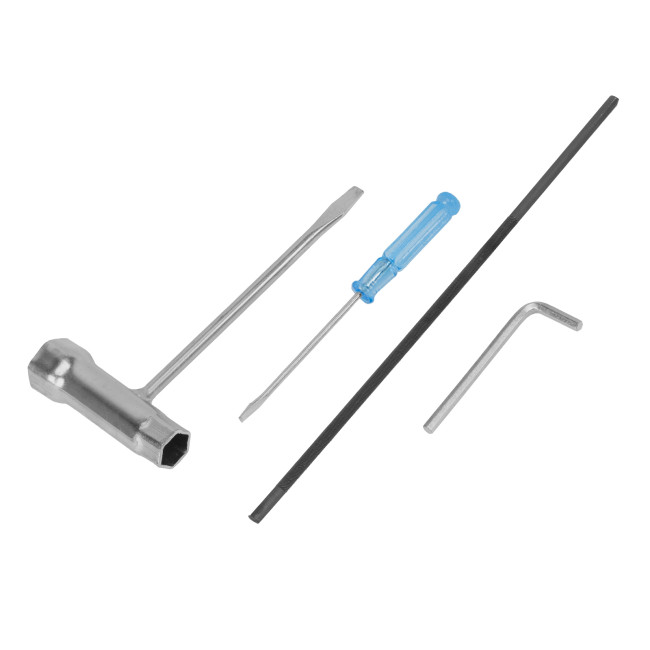 Пила цепная бензиновая DGS-5820, шина 50 см, 58 см3, 4.1 л.с, шаг 0.325, паз 1.5 мм, 76 звеньев Denzel в Красноярске