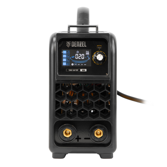 Аппарат инвертор. дуговой сварки SDM-160 Top, 160 А, ПВ 80% Denzel в Красноярске