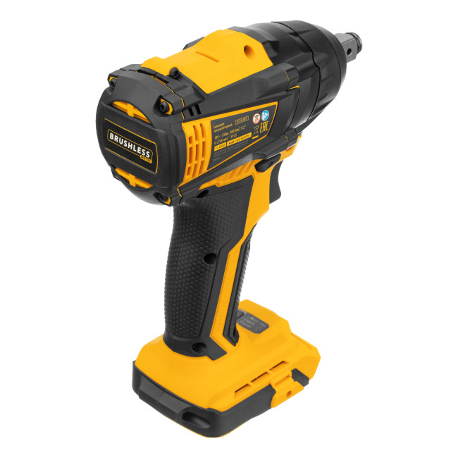 Гайковерт ударный аккумуляторный бесщет CIW-IB-300-0, Li-ion, 18В, 300Нм Denzel в Красноярске