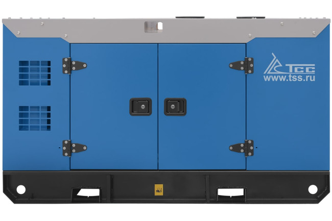 Дизельный генератор ТСС АД-12С-Т400-1РКМ5 в шумозащитном кожухе в Красноярске