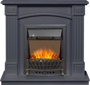 Каминокомплект Boston - Серый графит (Высота 925см) с очагом Aspen Black Каминокомплект Boston - Серый графит (Высота 925см) с очагом Aspen Black