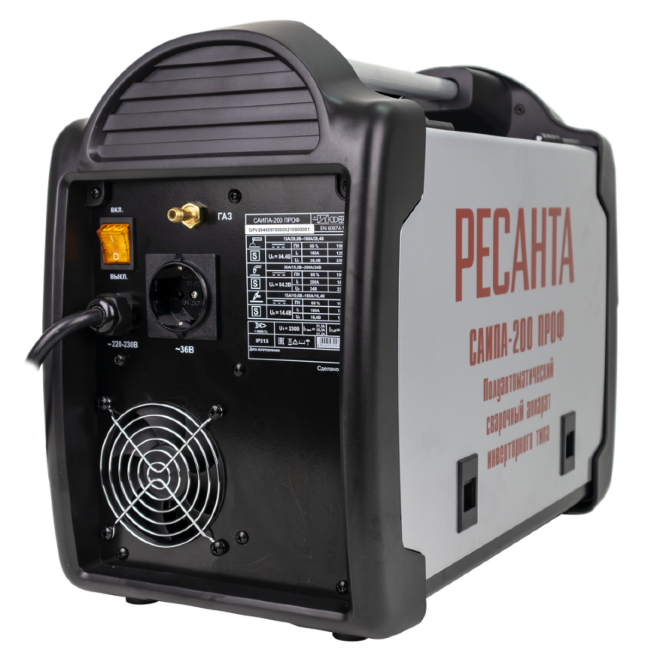 Сварочный полуавтомат Ресанта САИПА-200ПРОФ (MIG/MAG) в Красноярске