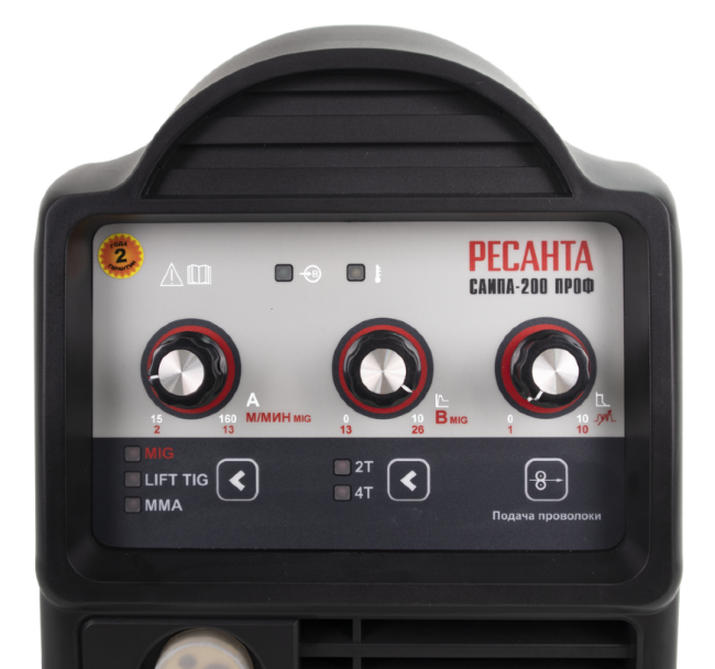 Сварочный полуавтомат Ресанта САИПА-200ПРОФ (MIG/MAG) в Красноярске