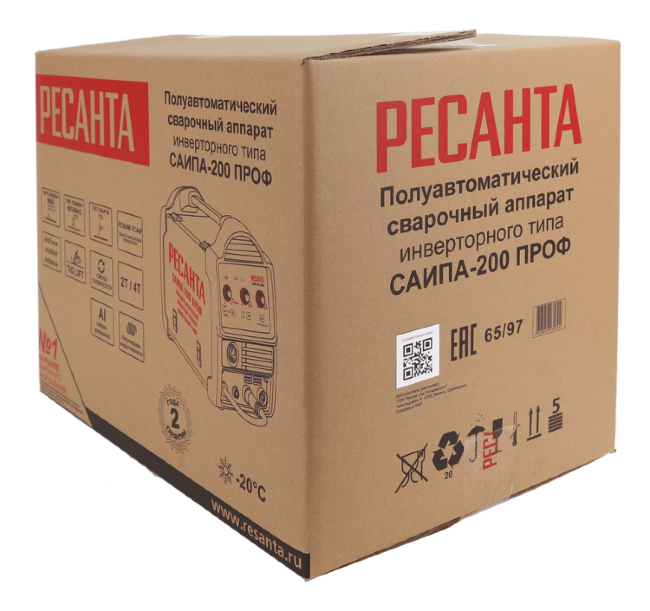 Сварочный полуавтомат Ресанта САИПА-200ПРОФ (MIG/MAG) в Красноярске