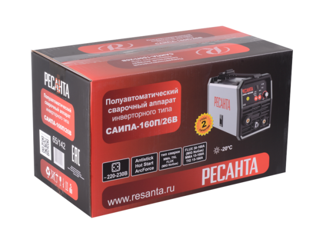 Сварочный полуавтомат Ресанта САИПА-160П/26В в Красноярске