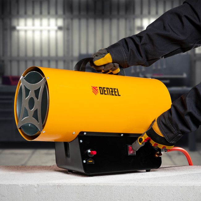 Газовая тепловая пушка GHG-30, 30 кВт, 900 м3/ч, пропан-бутан Denzel в Красноярске Газовая тепловая пушка GHG-30, 30 кВт, 900 м3/ч, пропан-бутан Denzel в Красноярске