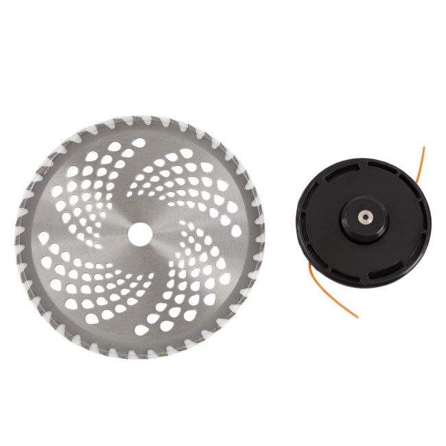 Триммер бензиновый DTL-43S, 43 см3, разъемная штанга, состоит из 2 частей Denzel в Красноярске