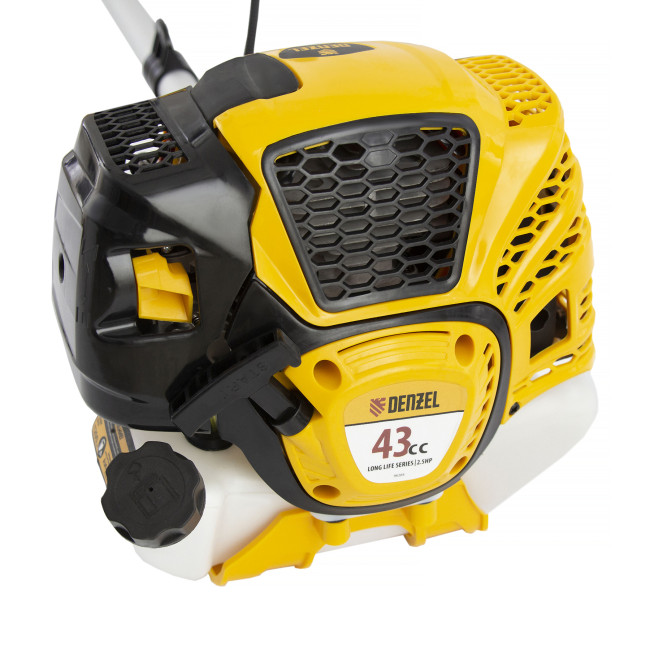 Триммер бензиновый DTL-43S, 43 см3, разъемная штанга, состоит из 2 частей Denzel в Красноярске