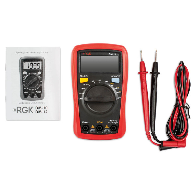 Мультиметр RGK DM-12 с поверкой в Красноярске